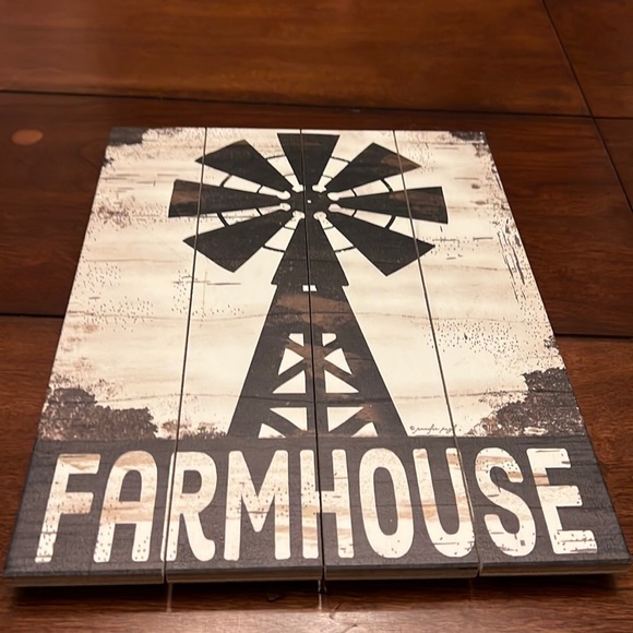 Wall Decor Windmill Farmhouse Decor Poshmark